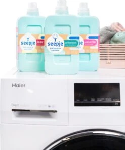 Seepje Wasfeest Pakket - 3 X Wasmiddel - 2 X Wasverzachter - Waszeep - Vlekkenverwijderaar - Natuurlijke Ingredienten - 69 Wasbeurten -Schoonmaakserie Winkel 1002x1200 1
