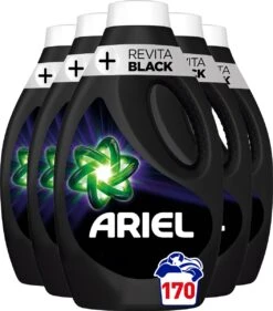 Ariel Vloeibaar Wasmiddel - +Revitablack - Voordeelverpakking 5 X 34 Wasbeurten -Schoonmaakserie Winkel 1055x1200 1
