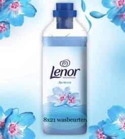 LENOR APRILFRIS WASVERZACHTER -8X21 WASBEURTEN-ST 525ML -Schoonmaakserie Winkel 1078x1200