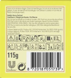 Robijn Zwitsal - Home Geurkaars - 115 Gram -Schoonmaakserie Winkel 1090x1200 1