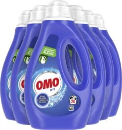 Omo Wit Vloeibaar Wasmiddel - 6 X 20 Wasbeurten - Voordeelverpakking -Schoonmaakserie Winkel 1129x1200
