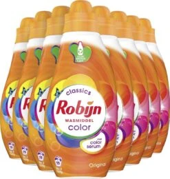 Robijn Klein & Krachtig Color Vloeibaar Wasmiddel - 8 X 19 Wasbeurten - Voordeelverpakking -Schoonmaakserie Winkel 1141x1200
