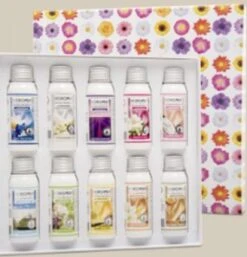 Horomia Geschenkset - Wasparfum Proefpakket - Horobox Silver - 10x 50ml Wasparfum -Schoonmaakserie Winkel 1154x1200