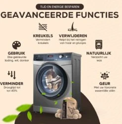 Drogerballen - Droogballen - Wasdrogerballen - Dryerballs - 6 Stuks - XL Formaat - Wol - Set -Schoonmaakserie Winkel 1177x1200 4