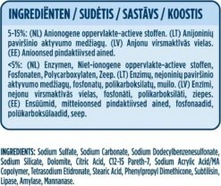 Neutral Waspoeder Kleur - Dermatologisch Getest, Parfumvrij En Hypoallergeen - 4 X 45 Wasbeurten -Schoonmaakserie Winkel 1200x1010