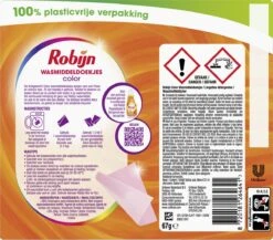 Robijn Classics Color Wasmiddeldoekjes - 4 X 16 Wasstrips - Voordeelverpakking -Schoonmaakserie Winkel 1200x1055