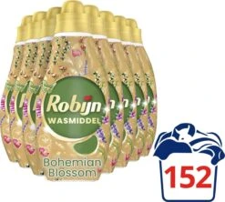 Robijn Klein & Krachtig Color Bohemian Blossom Vloeibaar Wasmiddel - 8 X 19 Wasbeurten - Voordeelverpakking -Schoonmaakserie Winkel 1200x1080