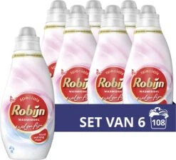 Robijn Specials Wol & Fijn Vloeibaar Wasmiddel - 6 X 18 Wasbeurten - Voordeelverpakking