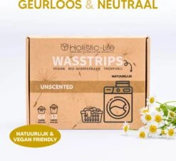Wasmiddeldoekjes - Ongeparfumeerd Wasstrips 128 Wasbeurten – Wasmiddel Wasdoekjes - Natuurlijke Wasverzachter – Vegan – Zero Waste -Schoonmaakserie Winkel 1200x1100 1