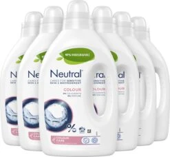 Neutral Vloeibaar Wasmiddel Kleur - 6 X 20 Wasbeurten - Voordeelverpakking -Schoonmaakserie Winkel 1200x1108