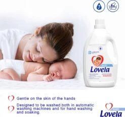 Lovela Baby - Hypoallergeen Wasmiddel Voor Het Wassen Van Gekleurde Baby- En Kinderkleding - 1.45 Liter -Schoonmaakserie Winkel 1200x1120 1