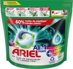 Ariel All In 1 Wasmiddel Pods + Touch Van Lenor Unstoppables - Wascapsules - Voordeelverpakking - 3 X 35 Wasbeurten 15 Ariel All In 1 Wasmiddel Pods + Touch Van Lenor Unstoppables - Wascapsules - Voordeelverpakking - 3 X 35 Wasbeurten -Schoonmaakserie Winkel 1200x1126 1