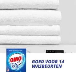 Omo Wit Waspoeder - 6 X 14 Wasbeurten - Voordeelverpakking -Schoonmaakserie Winkel 1200x1130 1