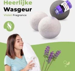 Drogerballen Met Wasparfum - Droogballen - Set Van 6 XL Ballen - Wasdroger Ballen Wol - 100% Nieuw-Zeelands Schapenwol - Wasballen -Schoonmaakserie Winkel 1200x1142 6