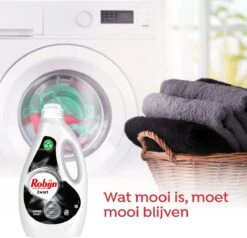 Robijn Black Vloeibaar Wasmiddel - 5 X 36 Wasbeurten - Voordeelverpakking -Schoonmaakserie Winkel 1200x1158 1