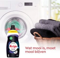 Robijn Klein & Krachtig Classics Black Velvet Vloeibaar Wasmiddel - 2 X 34 Wasbeurten - Voordeelverpakking -Schoonmaakserie Winkel 1200x1158 11