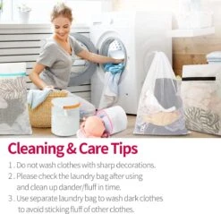 BOTC Waszakken - Wasnetten - Set Van 5 - Bescherm Je Wasgoed En Wasmachine - Transparant -Schoonmaakserie Winkel 1200x1160 16