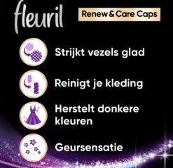 Fleuril Renew Zwart - Vloeibaar Wasmiddel - Voordeelverpakking - 65 Wasbeurten -Schoonmaakserie Winkel 1200x1163 3