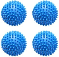 Merkloos Droger Ballen PVC – Herbruikbare Wasdroger Bollen – Snellere Droogtijd – - Wasbollen - 6 Stuks -Schoonmaakserie Winkel 1200x1167 2