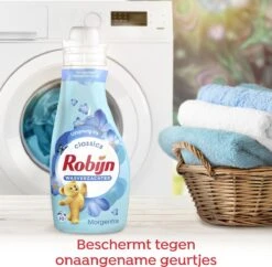 Robijn Classics Morgenfris Wasverzachter - 4 X 30 Wasbeurten - Voordeelverpakking -Schoonmaakserie Winkel 1200x1177 1