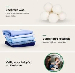 Tenify 6 XL Drogerballen + Extra Lavendel Olie - Wasbollen - Duurzaam - Schaapswol - Wasverzachter - Wasdrogerballen - Herbruikbare Droogballen - Energie Besparen -Schoonmaakserie Winkel 1200x1179 2