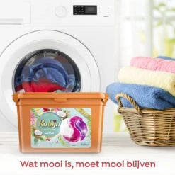 Robijn Kokos 3 In 1 Wascapsules - 4 X 15 Wasbeurten - Voordeelverpakking -Schoonmaakserie Winkel 1200x1199 36