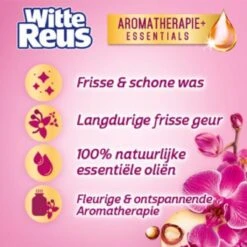 Frisse Reus Orchidee Macadamia Gel Vloeibaar Wasmiddel - Gekleurde Was - Voordeelverpakking - 120 Wasbeurten -Schoonmaakserie Winkel 1200x1200 1014