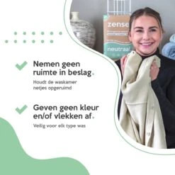 Zense Eco Wasmiddel Wasstrips - 72 Grote Wasbeurten - Neutraal - Wasmiddeldoekjes -Schoonmaakserie Winkel 1200x1200 104