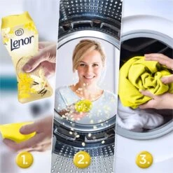 Lenor Vanille En Mimosabloesem Parels - In-Wash Geurbooster - Voordeelverpakking 6 X 15 Wasbeurten -Schoonmaakserie Winkel 1200x1200 1271