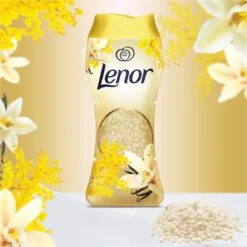 Lenor Vanille En Mimosabloesem Parels - In-Wash Geurbooster - Voordeelverpakking 6 X 15 Wasbeurten -Schoonmaakserie Winkel 1200x1200 1274