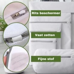 Merkloos Waszak 7x- Waszakken Voor Wasgoed- Laundry Bag- Incl. BH Waszakje Lingerie- Travel Organizer Bags-Set Van 7 -Schoonmaakserie Winkel 1200x1200 1399