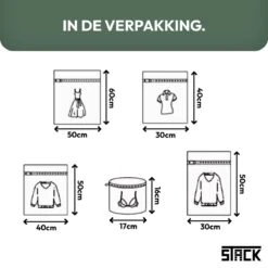 Merkloos Waszakken | Set Van 5 Waszakjes Met Rits - Waszak - Wasnet - Kledingzakjes - BH Was Zakjes - Laundry Bag Set Voor Ondergoed - Kleding - Delicaat Wasgoed - Wasmachine Zakjes - Wasgoed -Schoonmaakserie Winkel 1200x1200 1407