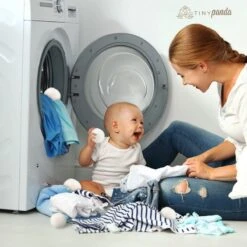 Merkloos Droger Ballen XL 8 Stuks – Zero Waste Dryer Balls - Duurzaam – Wasverzachter – Herbruikbare Drogerballen – Droogt De Was Sneller – Tiny Panda -Schoonmaakserie Winkel 1200x1200 1437