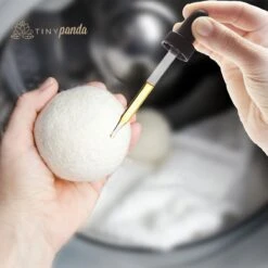 Merkloos Droger Ballen XL 8 Stuks – Zero Waste Dryer Balls - Duurzaam – Wasverzachter – Herbruikbare Drogerballen – Droogt De Was Sneller – Tiny Panda -Schoonmaakserie Winkel 1200x1200 1439