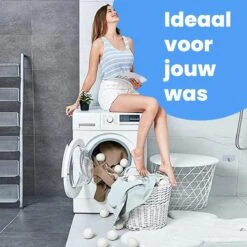 DRYQUICK Drogerballen- Wasbollen- Duurzaam Schapenwol - Herbruikbaar- 6 XL Wasballen Wit -Schoonmaakserie Winkel 1200x1200 1469