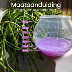 BluGo Doseerbol 2 Stuks - Wasbollen - Doseerdop - Drogerballen - Wasballen - Wasmiddel - Herbruikbaar - Maataanduiding - 150ml -Schoonmaakserie Winkel 1200x1200 1496
