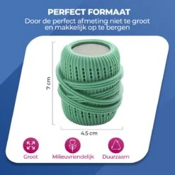 Roegaarden Drogerballen - Droogballen - Met Spons - Duurzaam - Sneller Droog 11 Roegaarden Drogerballen - Droogballen - Met Spons - Duurzaam - Sneller Droog -Schoonmaakserie Winkel 1200x1200 1523