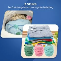 Roegaarden Drogerballen - Droogballen - Met Spons - Duurzaam - Sneller Droog 13 Roegaarden Drogerballen - Droogballen - Met Spons - Duurzaam - Sneller Droog -Schoonmaakserie Winkel 1200x1200 1525