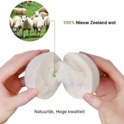 Wollen Drogerballen - Duurzaam & Milieuvriendelijk - Wasbol - Verkort Droogtijd - Droogballen - Hypoallergeen En Chemicaliënvrij - Bespaar Op Energierekening - Wasdroger Ballen - Wasbollen -Schoonmaakserie Winkel 1200x1200 1530