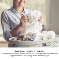 Wollen Drogerballen - Duurzaam & Milieuvriendelijk - Wasbol - Verkort Droogtijd - Droogballen - Hypoallergeen En Chemicaliënvrij - Bespaar Op Energierekening - Wasdroger Ballen - Wasbollen -Schoonmaakserie Winkel 1200x1200 1531