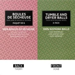 Lavayette XL Drogerballen Met 25ml Wasparfum - WasdrogerBallen – Droogballen – Wasbol – 100% Nieuw-Zeelands Schapenwol – Milieu- En Diervriendelijk – 6 Stuks -Schoonmaakserie Winkel 1200x1200 1566