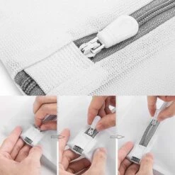 ForDig Wasnet Waszakjes (5 Stuks) Voor Lingerie En Fijne Was - Geschikt Voor Wasmachine - Met Rits - Wit -Schoonmaakserie Winkel 1200x1200 1634