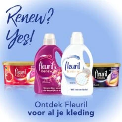 Fleuril Renew Wit - Vloeibaar Wasmiddel - 45 Wasbeurten -Schoonmaakserie Winkel 1200x1200 188