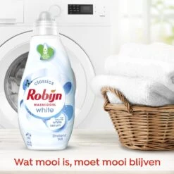 Robijn Klein & Krachtig Stralend Wit Vloeibaar Wasmiddel - 8 X 19 Wasbeurten - Voordeelverpakking -Schoonmaakserie Winkel 1200x1200 235