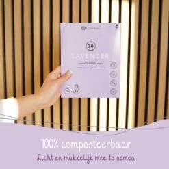 Cosmeau Wasstrips 20 Wasbeurten Lavendel Wasmiddel Wasvellen Wasdoekjes Detergent Sheets Eco Laundry Strips Proefpakket - Plasticvrij Biologisch -Schoonmaakserie Winkel 1200x1200 270