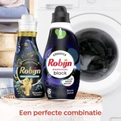 Robijn Klein & Krachtig Black Velvet Vloeibaar Wasmiddel - 8 X 19 Wasbeurten - Voordeelverpakking -Schoonmaakserie Winkel 1200x1200 320