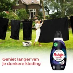 Robijn Klein & Krachtig Classics Black Velvet Vloeibaar Wasmiddel - 8 X 19 Wasbeurten - Voordeelverpakking -Schoonmaakserie Winkel 1200x1200 326