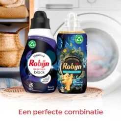 Robijn Klein & Krachtig Classics Black Velvet Vloeibaar Wasmiddel - 8 X 19 Wasbeurten - Voordeelverpakking -Schoonmaakserie Winkel 1200x1200 327