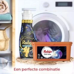 Robijn Black Velvet 3 In 1 Wascapsules Speciaal Voor De Zwarte Was - 29 Wasbeurten -Schoonmaakserie Winkel 1200x1200 336