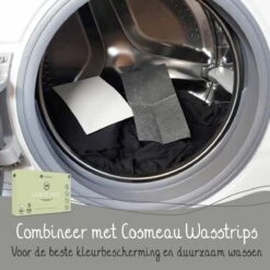 Cosmeau Zwart Donkere Was Color Protect Wasstrips 30 Wasbeurten Wasvellen Sheets Eco Laundry Strips -Schoonmaakserie Winkel 1200x1200 393